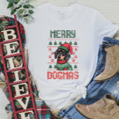 Merry Dogmas Kerst Vrouwen T-shirt