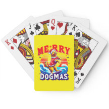 Merry Dogmas: Retriever Hond Surfen op de Oceaan