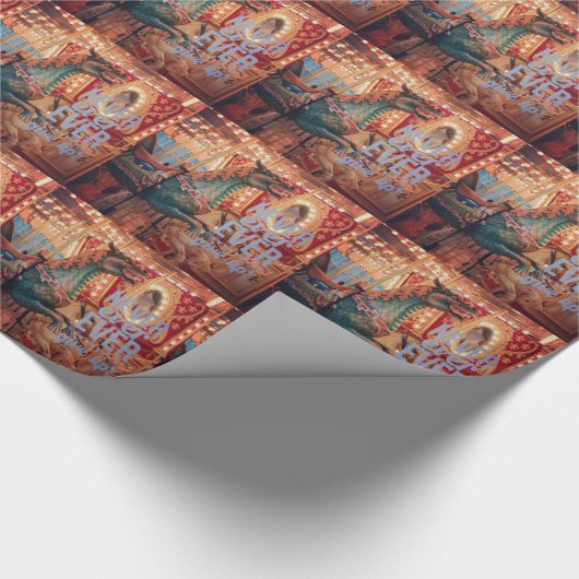 Merry Dragon geeft nooit op Cadeaupapier (Hoek)