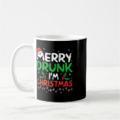 Merry Drunk I'm Christmas Funny Santa Joke Xmas Dr Koffiemok (Links)