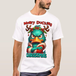 Merry Ducking Christmas - Sarcastisch Grumpy Duck  T-shirt