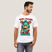 Merry Ducking Christmas - Sarcastisch Grumpy Duck  T-shirt (Voorkant volledig)