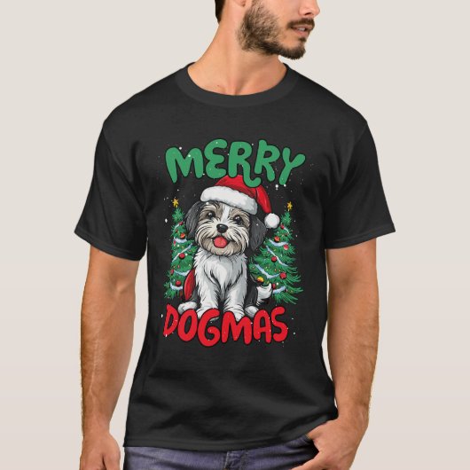 Merry Duckmas Funny Christmas Duck Lover 1 T-shirt (Voorkant)