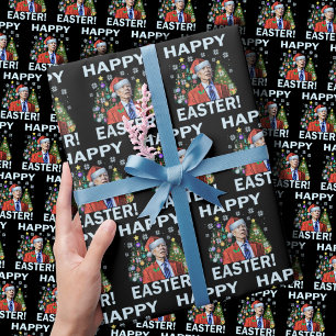 Merry Easter Funny Joe Biden Kerstkerkerst Cadeaupapier