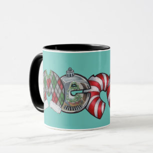 "Merry" een kerstMok met een handgeschreven design Mok