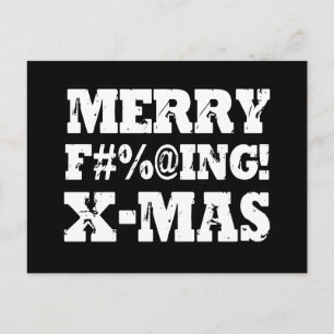 MERRY EFFFING XMAS -.png Feestdagenkaart