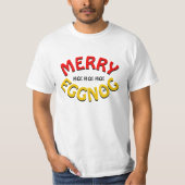 Merry Eggnog! (Feestdagen grap) T-shirt (Voorkant)