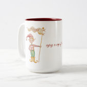 Merry Elf Cup of Cheer mok (Voorkant links)
