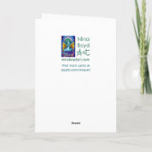 Merry Elf holiday greeting card Kaart (Achterkant)