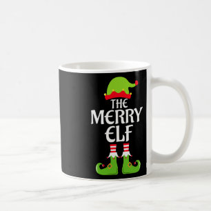 Merry Elf Matching Familiegroep Kerstfeest XM Koffiemok