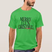 Merry Elf'n kerstT-Shirt T-shirt (Voorkant)