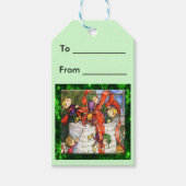 Merry Elves Wrapping Cadeau Gift Labels Cadeaulabel (Voorkant)