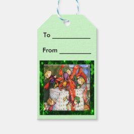 Merry Elves Wrapping Cadeau Gift Labels Cadeaulabel