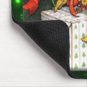 Merry Elves Wrapping Cadeau Mousepad Muismat (Hoek)