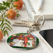 Merry Elves Wrapping Cadeau Sleutelhanger (Zijkant)