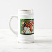 Merry Elves Wrapping Cadeau Stein Bierpul (Links)