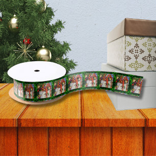 Merry Elves Wrapping Presen 1,5-inch breedband Satijnen Lint