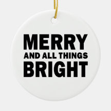 Merry en Alles Helder Modern Kerstmis Rond