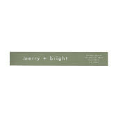 Merry en Bright | Adres voor groene kerst (Individueel)