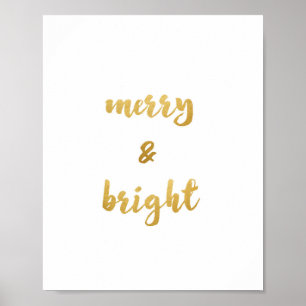 Merry en Bright Art Print