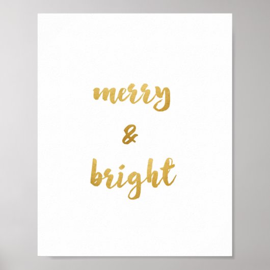 Merry en Bright Art Print (Voorkant)