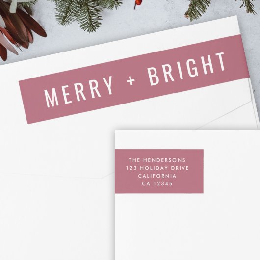 Merry en Bright | Berry  Roos Kerstmis
