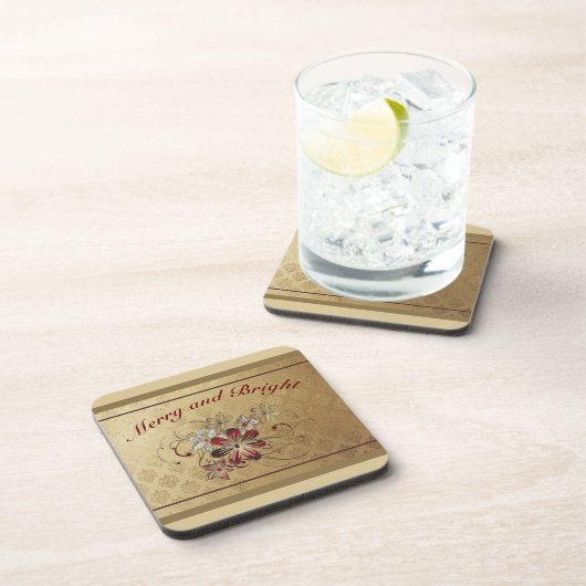 Merry en Bright Bier Onderzetter (Rechterzijde)