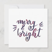 Merry en bright - Bourgogne (Voorkant)