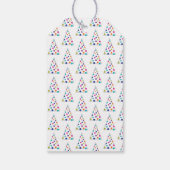 Merry en Bright Cadeaulabel (Achterkant)