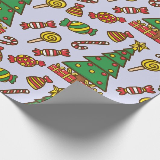 Merry en Bright Cadeaupapier (Hoek)