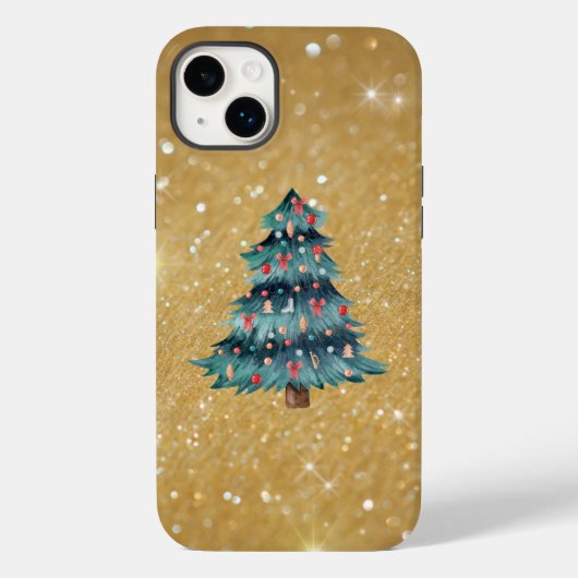 Merry en Bright Case-Mate iPhone Case (Achterkant)