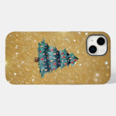 Merry en Bright Case-Mate iPhone Case (Achterkant (horizontaal))