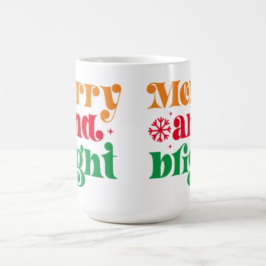 Merry en Bright Coffee-Mok Koffiemok (Center)