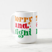 Merry en Bright Coffee-Mok Koffiemok (Voorkant links)