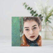 Merry en Bright Feestdagenkaart (Staand voorkant)