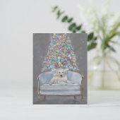 Merry en Bright Feestdagenkaart (Staand voorkant)