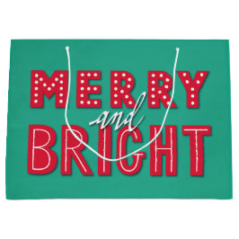 Merry en Bright Groot Cadeauzakje