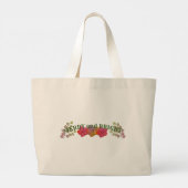 MERRY EN BRIGHT GROTE TOTE BAG (Achterkant)