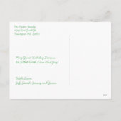 MERRY en BRIGHT Holiday Briefkaart (Achterkant)
