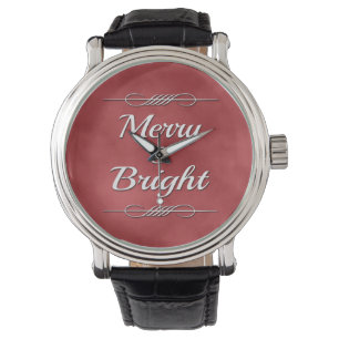 Merry en Bright Horloge