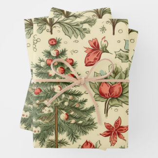 Merry en Bright Inpakpapier Vel