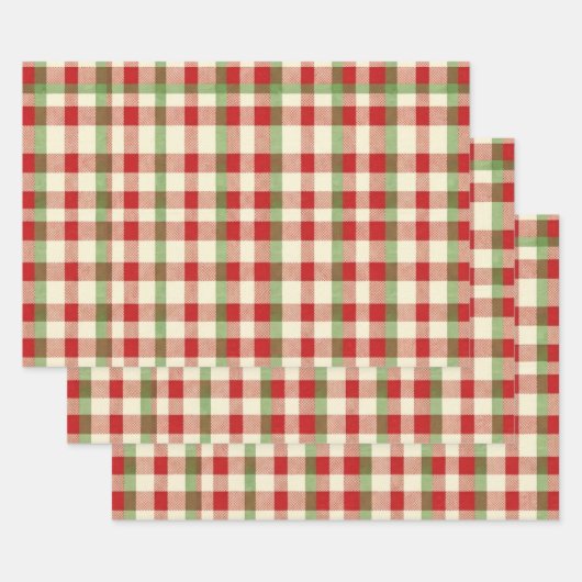 Merry en Bright Inpakpapier Vel (Set)