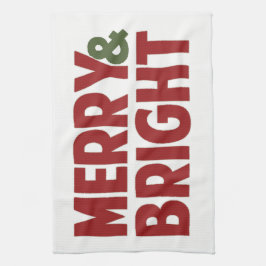 Merry en Bright Kitchen Towel Theedoek