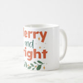 Merry en Bright Koffiemok (Voorkant rechts)