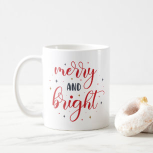 Merry en Bright Koffiemok