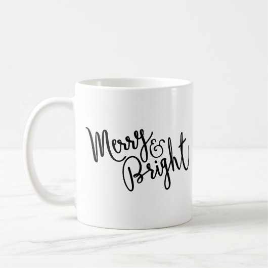 Merry en Bright Koffiemok (Links)