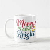 Merry en Bright Koffiemok (Links)