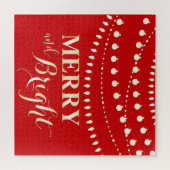 Merry en Bright Legpuzzel (Horizontaal)