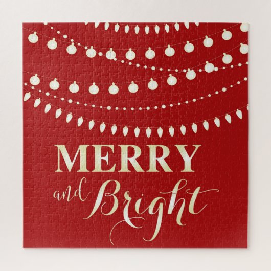 Merry en Bright Legpuzzel (Verticaal)
