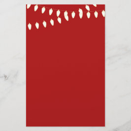 Merry en Bright Lichten Briefpapier